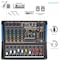 Pyle Pyle 6-Channel Bluetooth Studio Audio Mixer, DJ Controller w/ USB Drive, XLR Mic Input, +48V Power PMXU67BT - alternate 2